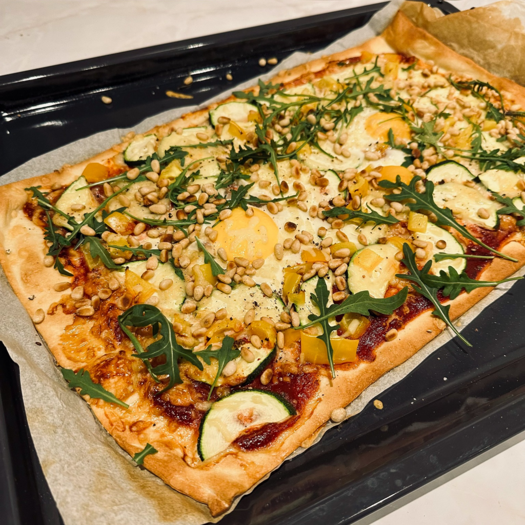 Italiaanse flammkuchen